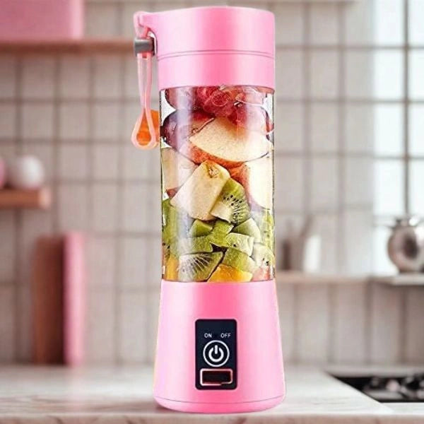 Portable USB Rechargeable Blender – Mini Juicer Mixer for Smoothies & Shakes