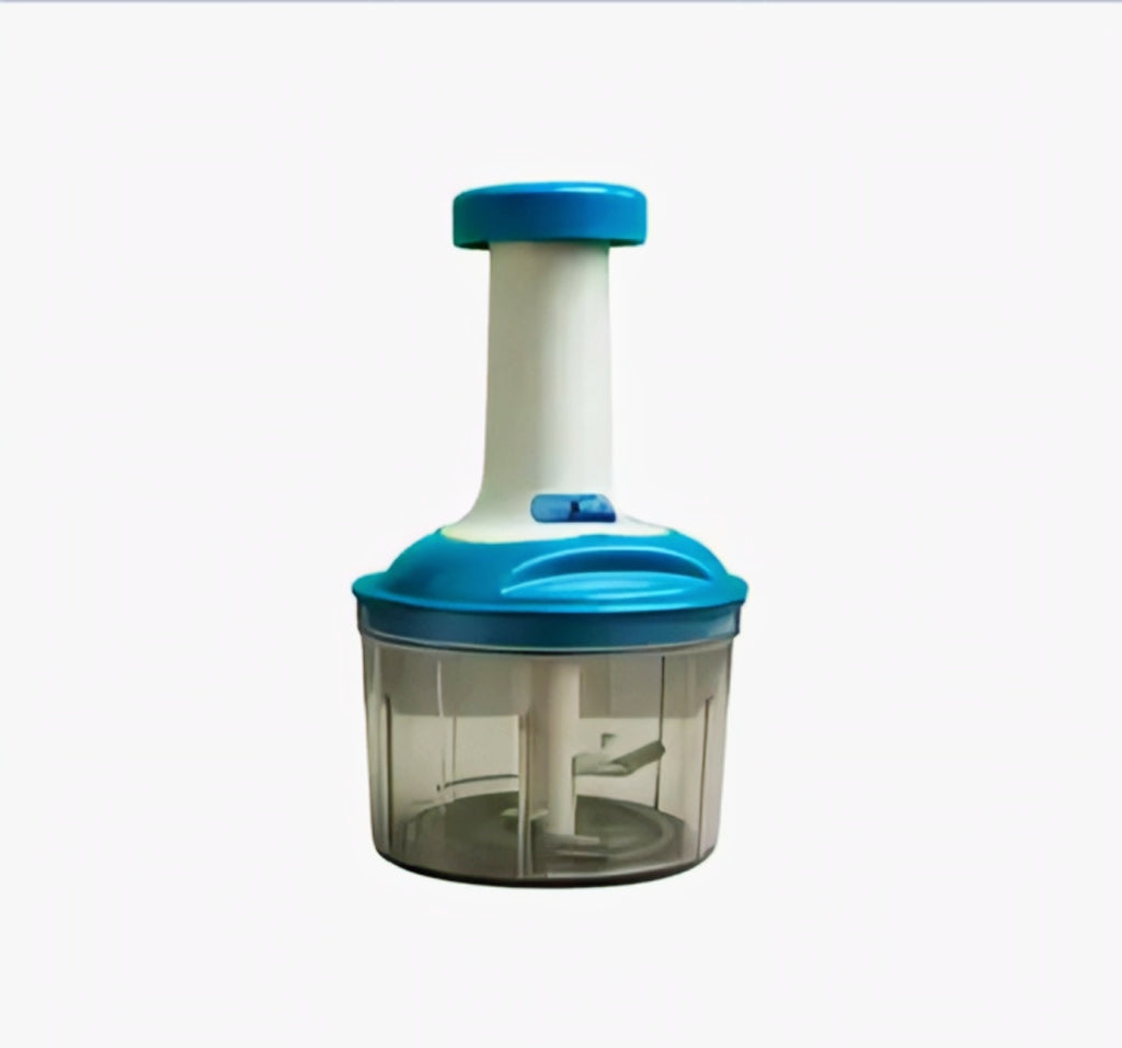 Premium Manual Push Vegetable Chopper | Multi-Purpose Food Cutter for Onion, Garlic & Vegetables